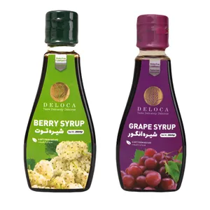 شیره توت و انگور دلوکا - 250 گرم بسته 2 عددی