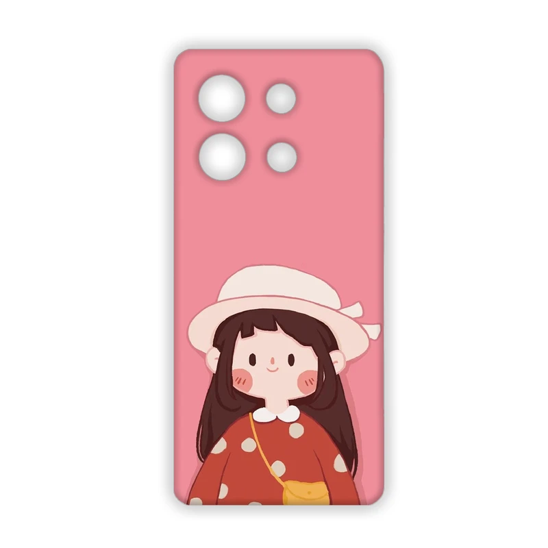 کاور مدل دخترانه کد 156 مناسب برای گوشی موبایل شیائومی Redmi Note 13 Pro (4G) / Poco M6 Pro (4G)