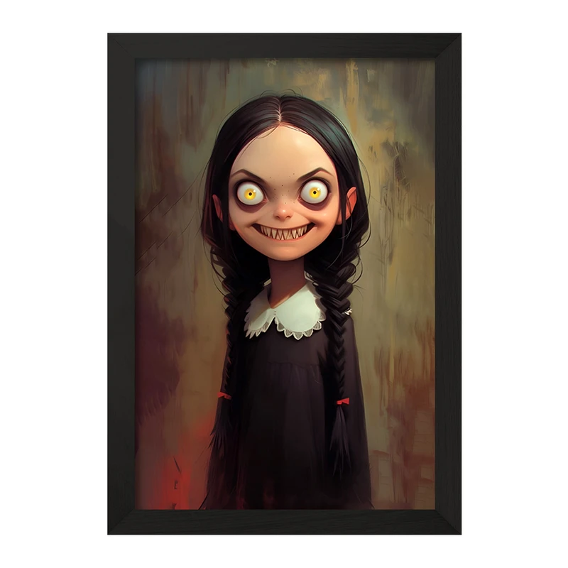 تابلو خندالو مدل ونزدی (wednesday) کد F9649