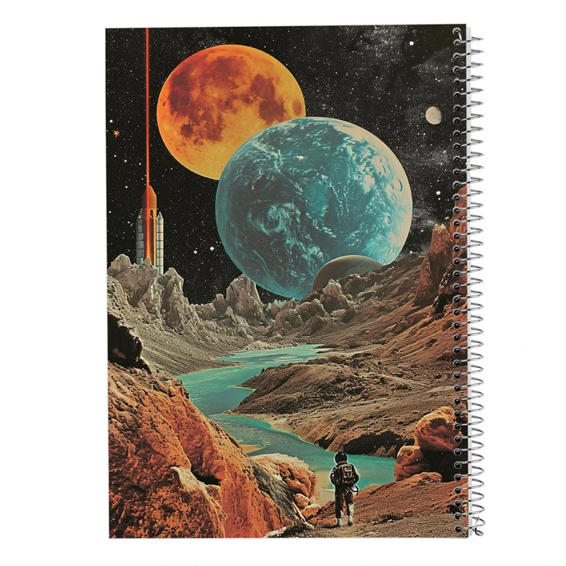 دفتر نقاشی 50 برگ مدوپد مدل ماه کد DF15508