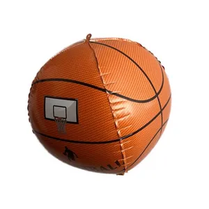 بادکنک فویلی پارتی لند تهران مدل توپ بسکتبال 4 بعدی کد BACKETBALL01