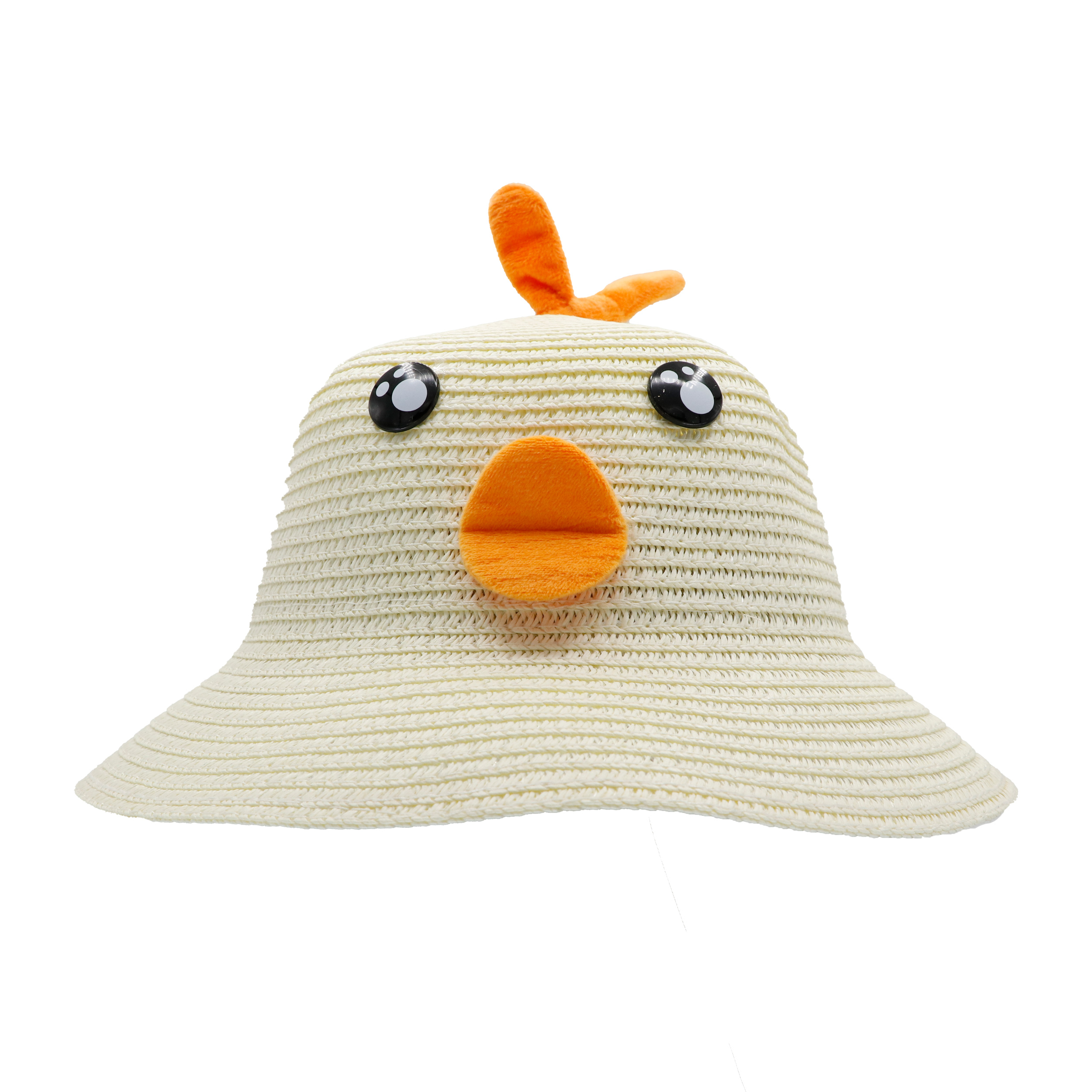 کلاه بچگانه مدل جوجه اردک رنگ سفید