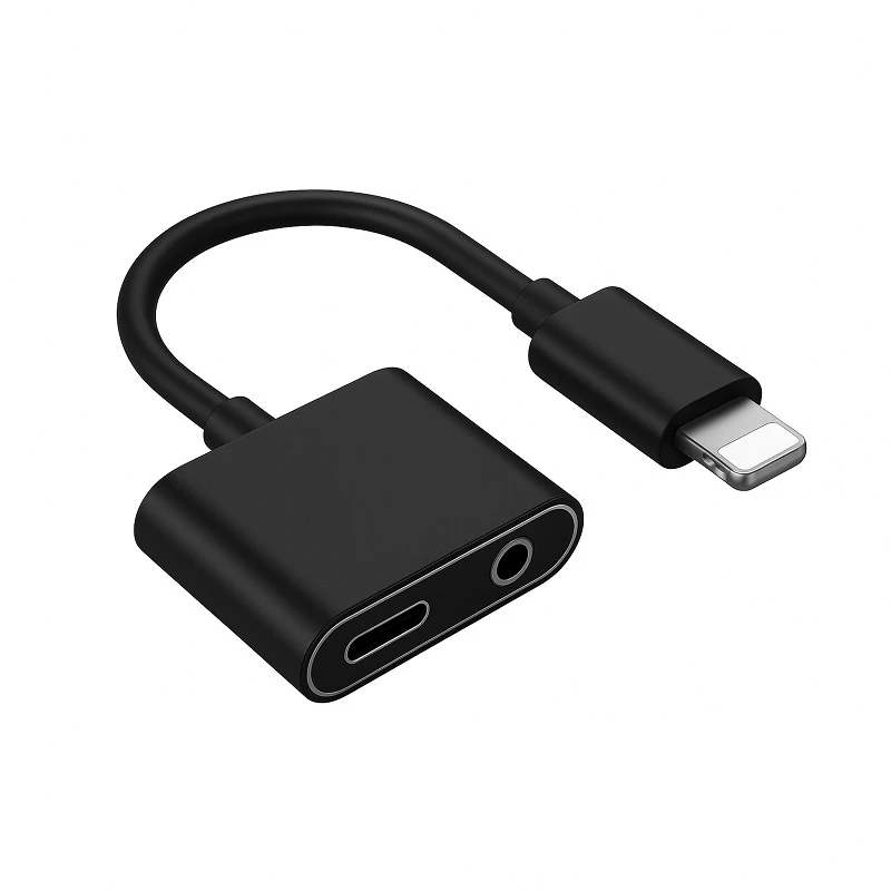 مبدل لایتنینگ به USB-C / AUX مارک مدل YZ-4