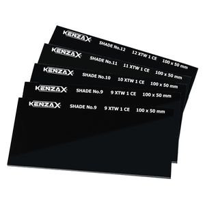 نقد و بررسی شیشه ماسک جوشکاری کنزاکس مدل KWF109 بسته 5 عددی توسط خریداران