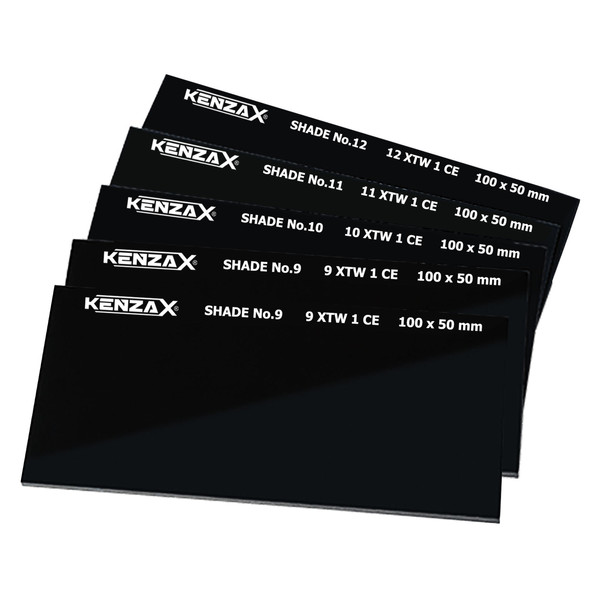 شیشه ماسک جوشکاری کنزاکس مدل KWF109 بسته 5 عددی