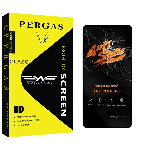 محافظ صفحه نمایش وایلی نایس مدل Pergas Anti Static مناسب برای گوشی موبایل شیائومی Redmi Note 10 Pro / Poco F3 / Mi 11i