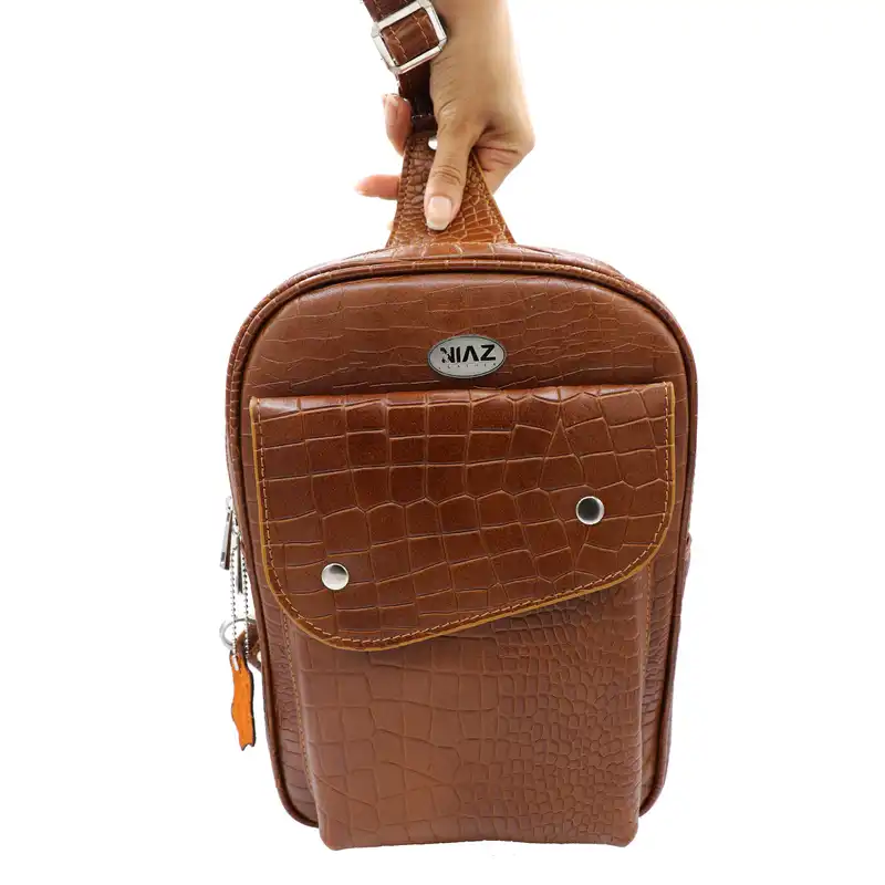 کوله پشتی نیاز چرم مدل NZ2206-AS