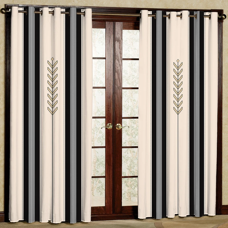 پرده مدل مخمل پانچی کد 1881T2 سایز 200x140 سانتی متر