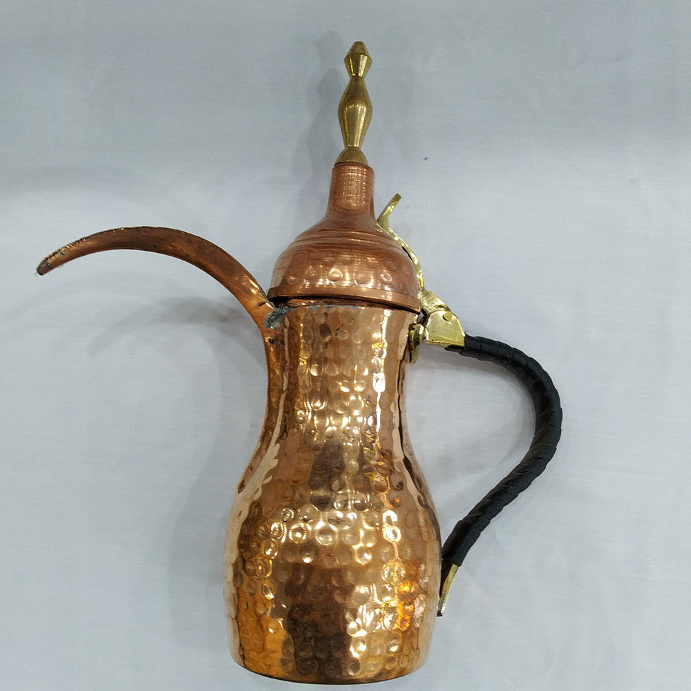 قهوه جوش برنجی مدل دله بغدادی