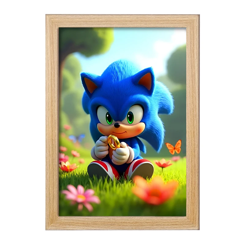 تابلو خندالو مدل سونیک (Sonic) کد F12648