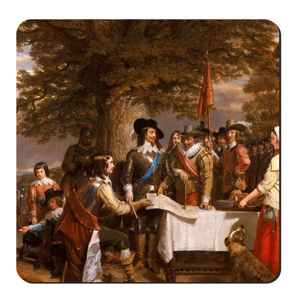 زیر لیوانی طرح نقاشی کلاسیک کد nzl659