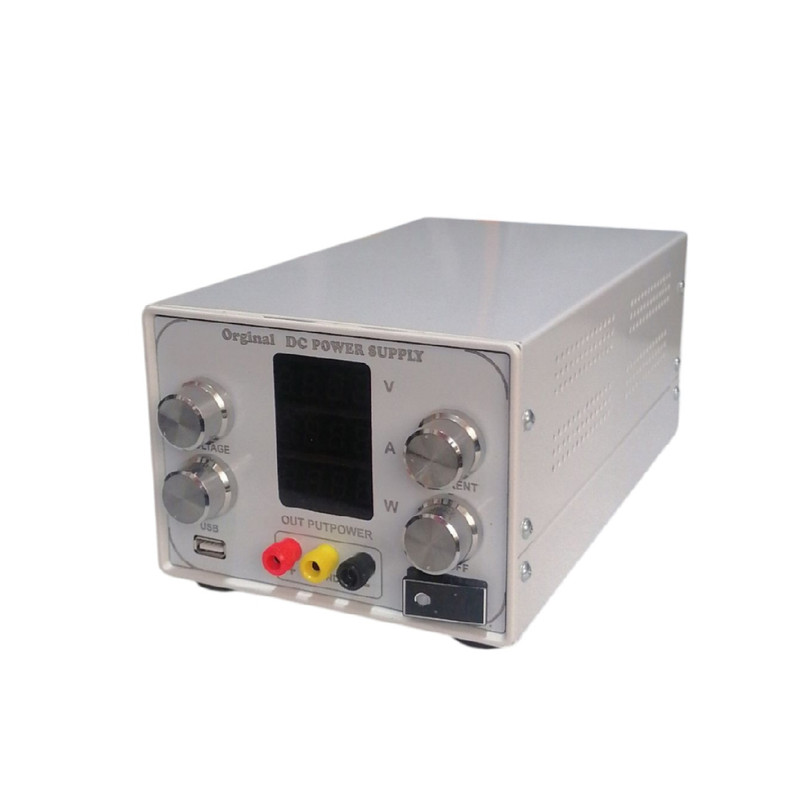 منبع تغذیه الکتریکی 30 ولت 10 آمپر مدل ATM-3010