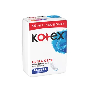 نوار بهداشتی کوتکس مدل Gece بسته 18 عددی