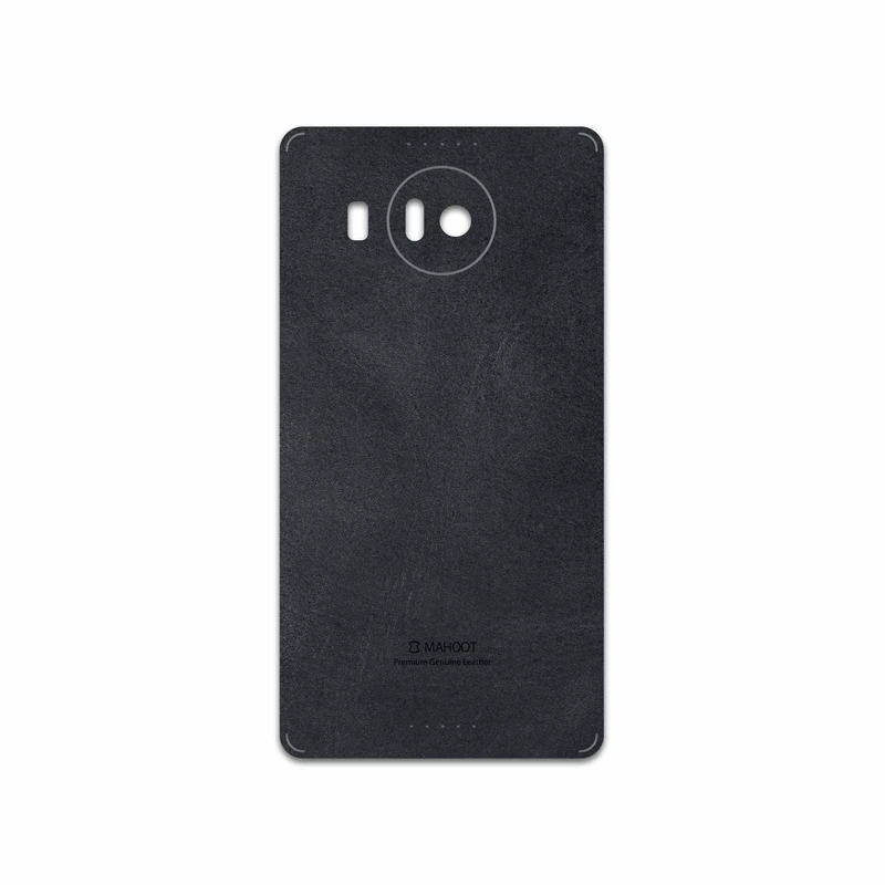 برچسب پوششی ماهوت مدل Graphite Buffalo Leather مناسب برای گوشی موبایل مایکروسافت Lumia 950 XL