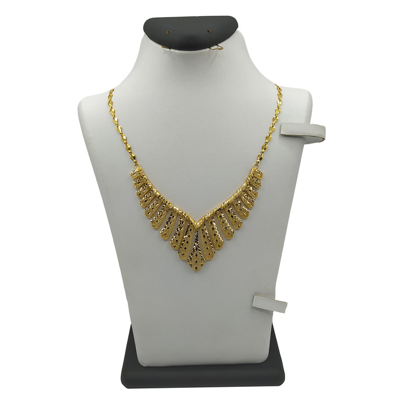 گردنبند طلا 18 عیار زنانه مدل زیتون