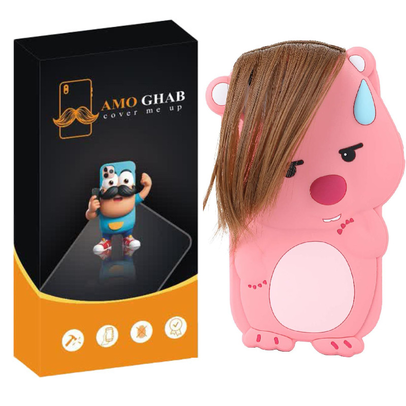 کاور عمو قاب مدل خوک جذاب Cute Pig مناسب برای گوشی موبایل اپل iPhone 12 Pro Max