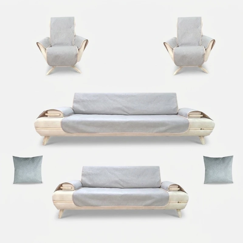 کاور مبل 7 نفره پوشپاک کاور مدل Cushion 7-160