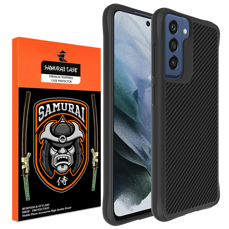 کاور سامورایی مدل Carbon Fiber مناسب برای گوشی موبایل سامسونگ Galaxy S21 FE