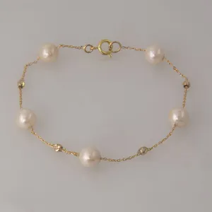 دستبند طلا 18 عیار زنانه الن نار مدل 67124