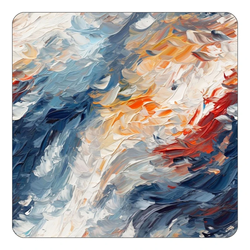 مگنت کاکتی طرح نقاشی رنگ روغن مدل mp72180