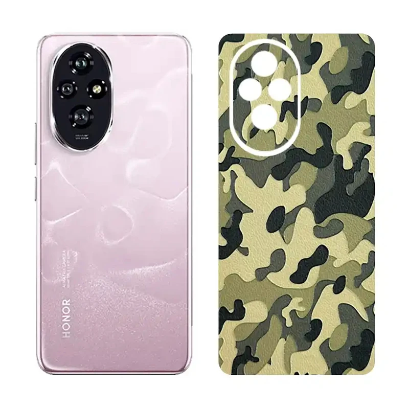 برچسب پوششی گلس طرح ارتشی مناسب برای گوشی موبایل آنر 200