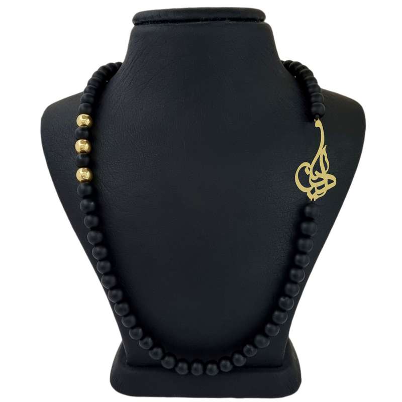 گردنبند طلا  18 عیار بچگانه لیردا مدل اسم آدرین کد 30301