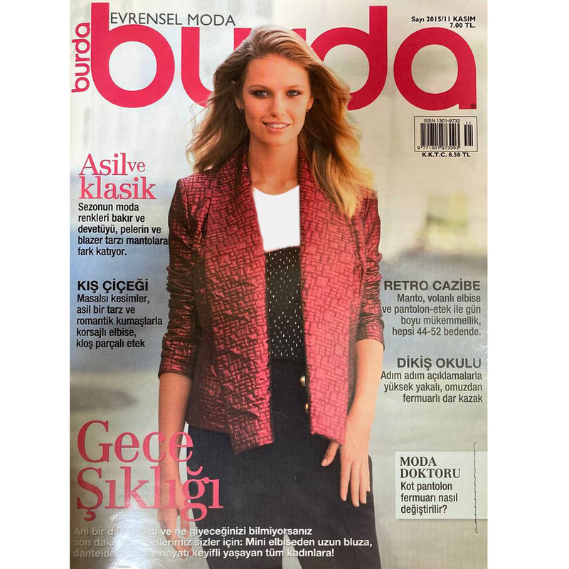 مجله Burda نوامبر 2015