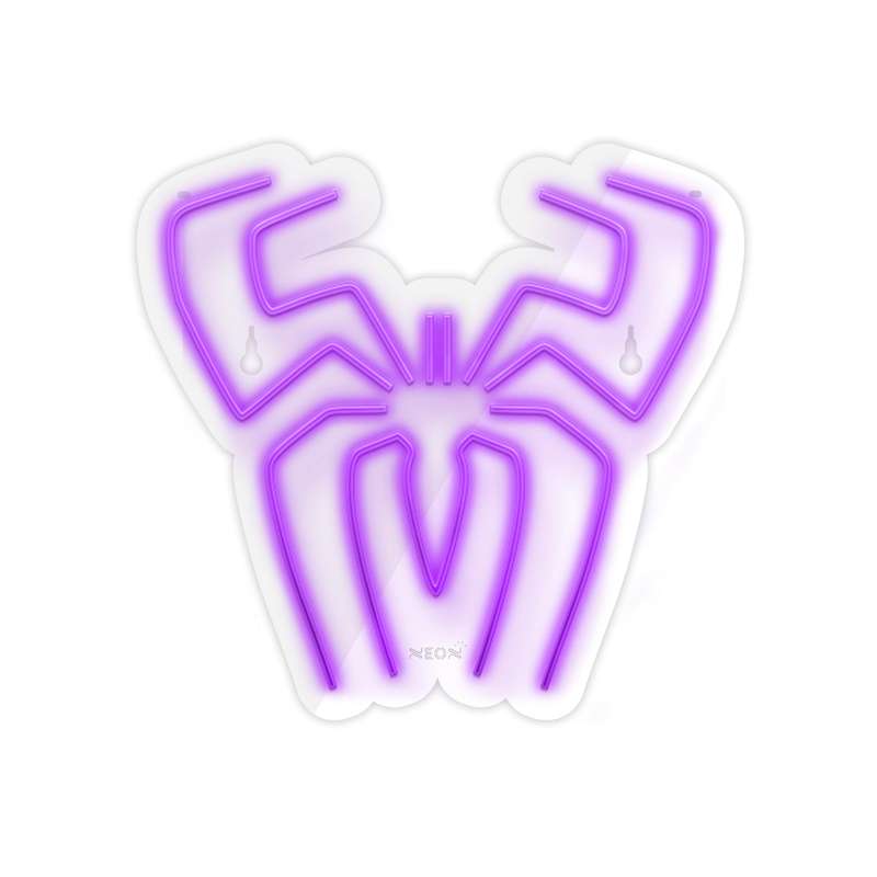 چراغ دیواری نئون دیزاین طرح Spider-GL_PR