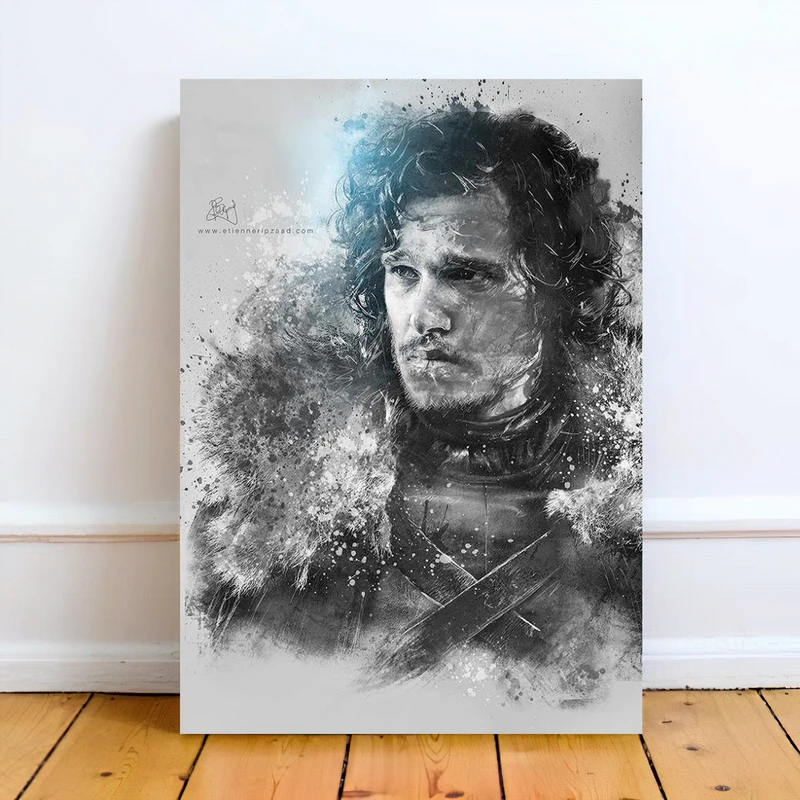 تابلو شاسی مدل جان اسنو گیم اف ترونز (Game of Thrones) کد FMO96