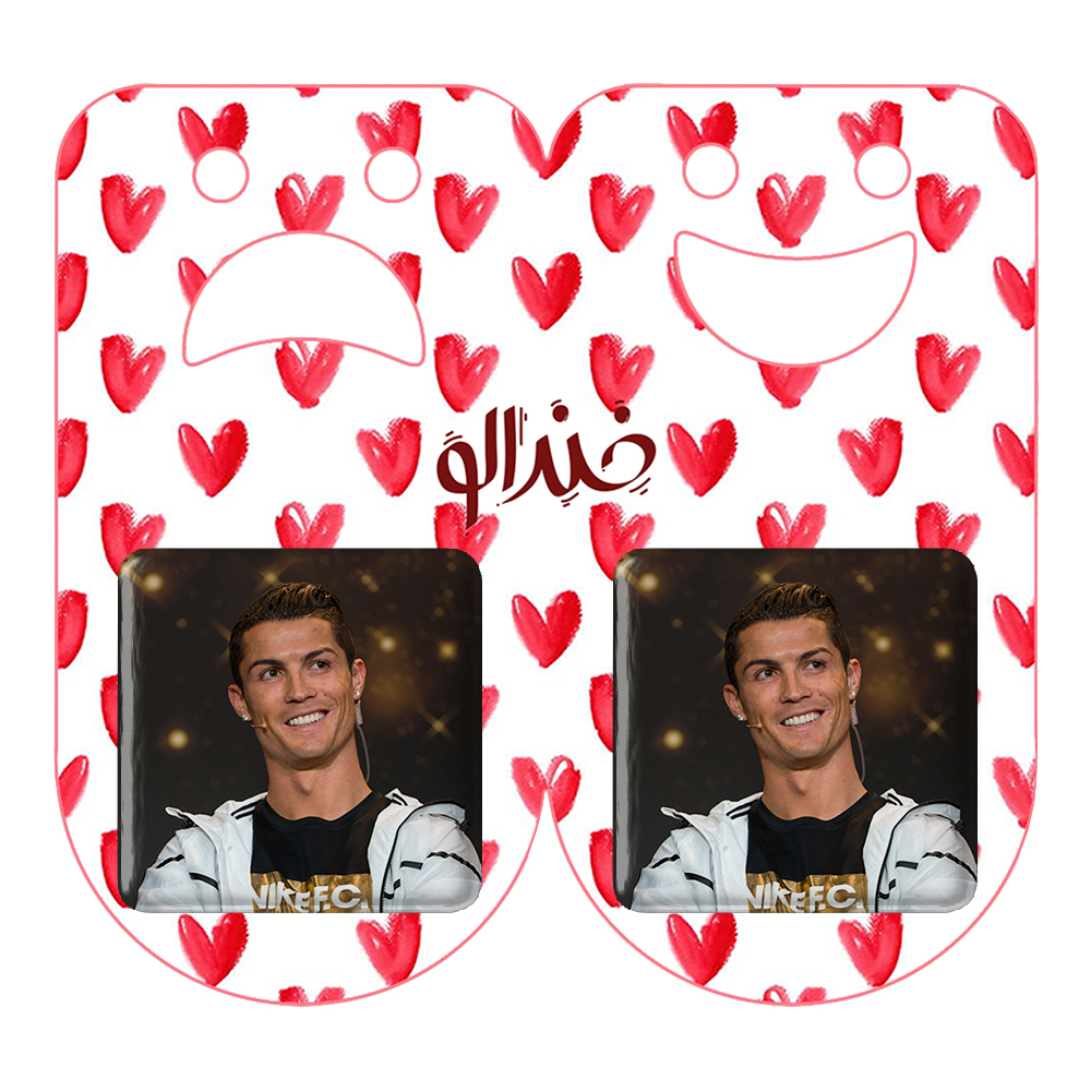 پیکسل خندالو مدل کریستیانو رونالدو کد 13947 به همراه مگنت