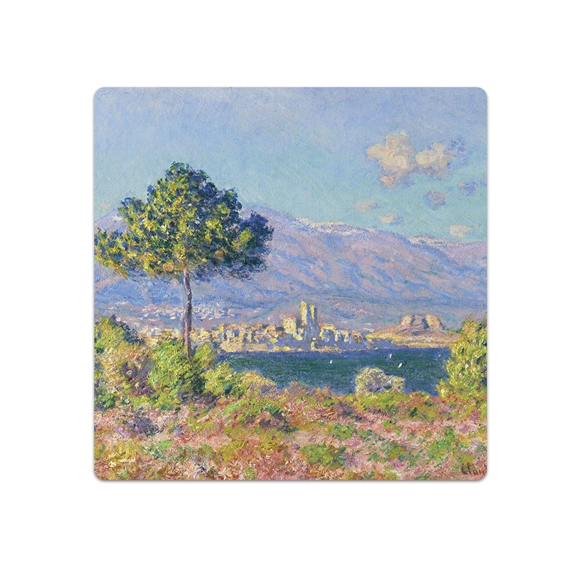 ماوس پد هومرو مدل NX691 طرح نقاشی سایز 40x40 سانتی‌متر