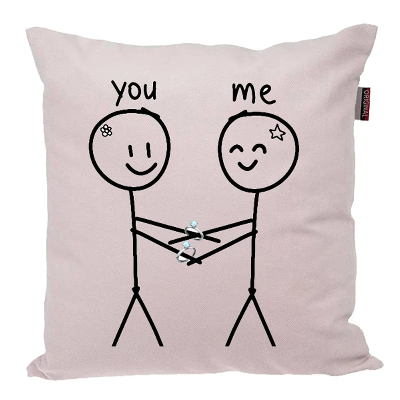 کوسن ناریکو طرح فانتزی مدل عاشقانه کد 06024