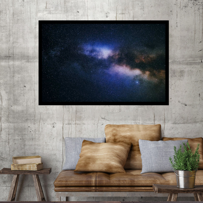 تابلو نوری بکلیت طرح راه شیری، کهکشان مدل B-MO1725