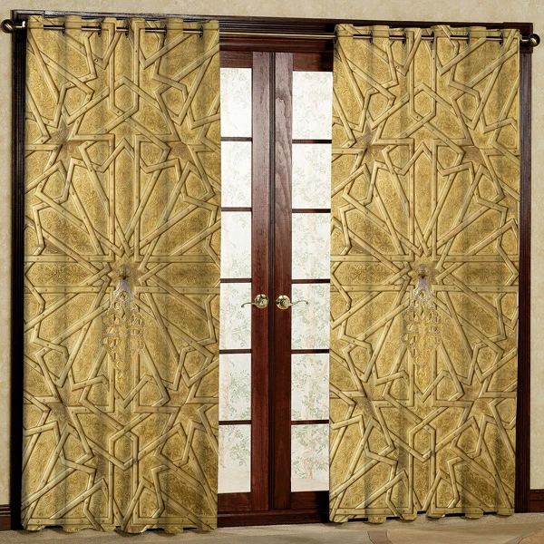 پرده مدل پانچی کد 5775 سایز 280x140 سانتی متر