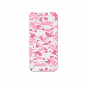 MAHOOT Army-Pink-pixel Cover Sticker for PinePhone Kde Community Edition