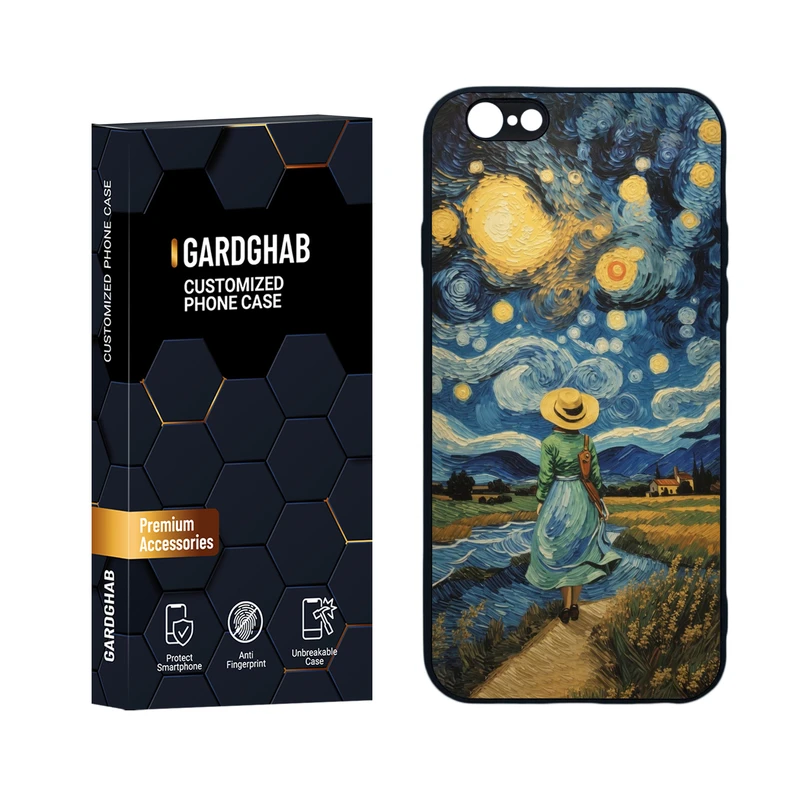 کاور گارد قاب مدل هنری مناسب برای گوشی موبایل اپل iPhone 6 / 6S