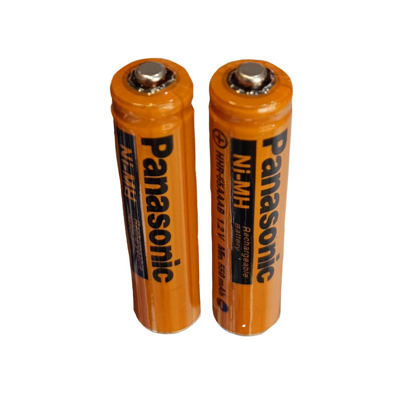 باتری نیم قلمی قابل شارژ پاناسونیک مدل HHR-55AAAB بسته دو عددی