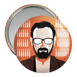 آینه جیبی خندالو مدل سریال بریکینگ بد Breaking Bad  کد 13291