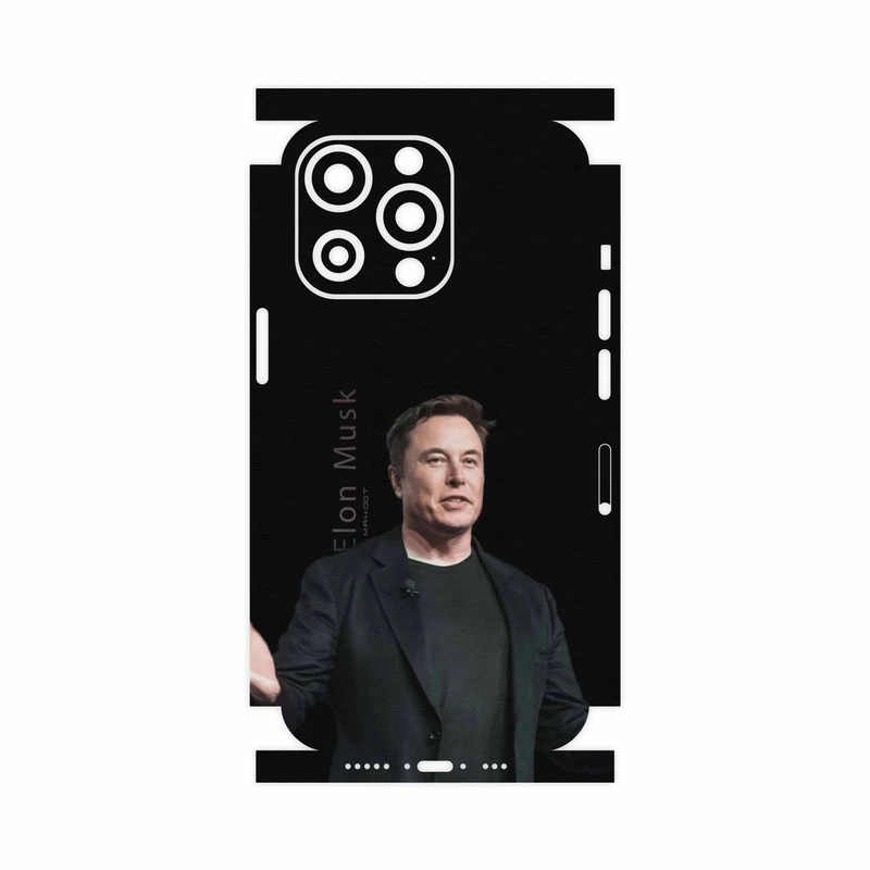 برچسب پوششی ماهوت مدل Elon-Musk-FullSkin مناسب برای گوشی موبایل اپل iphone 13 Pro