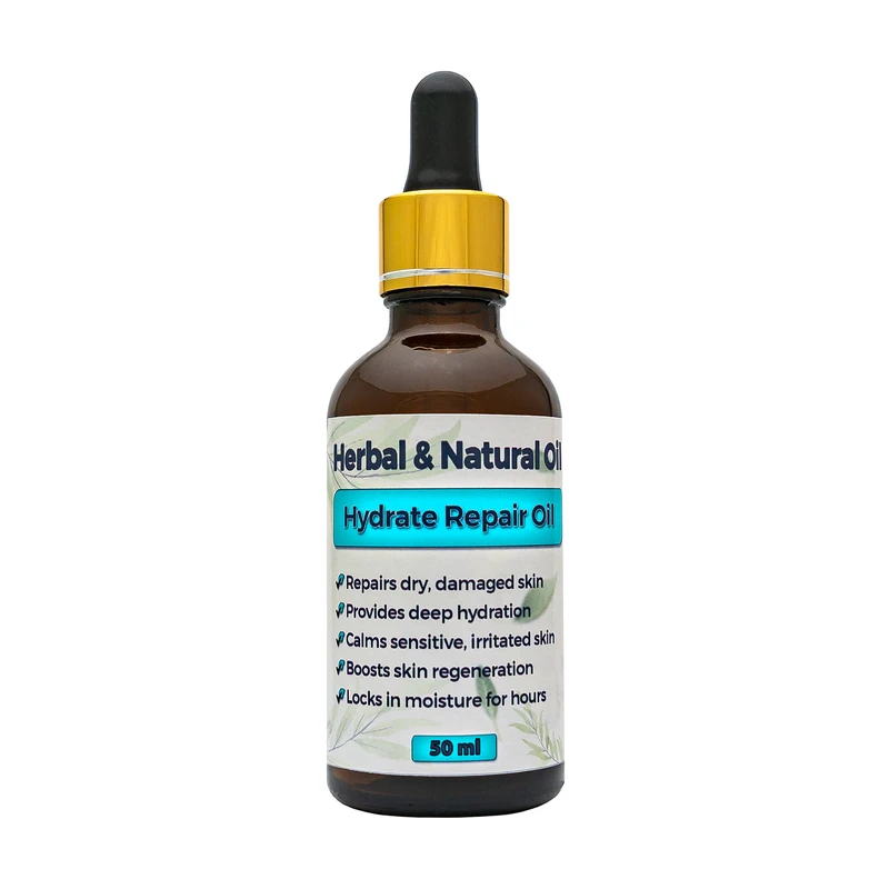 روغن آبرسان و ترمیم‌کننده پوست هربال مدل 6 گیاه حجم 30 میلی لیتر