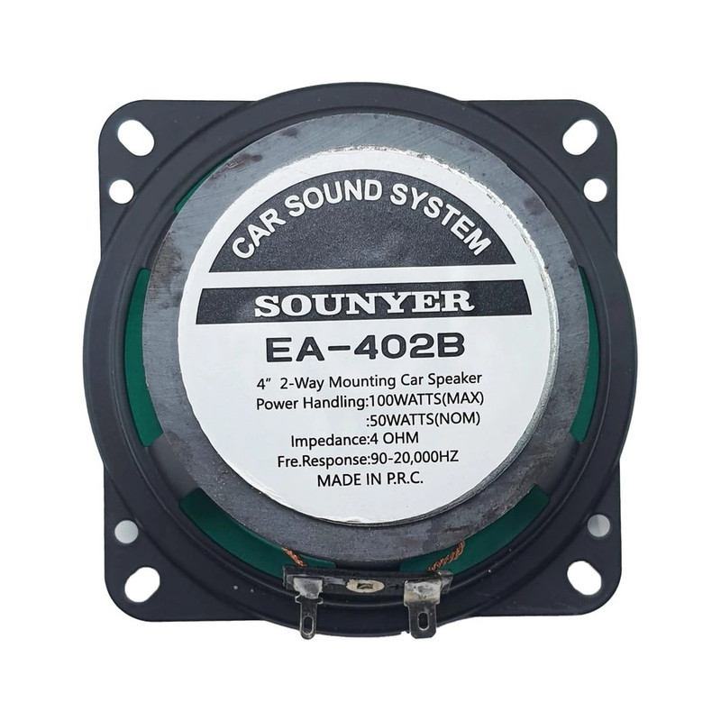 اسپیکر پشت و جلوی خودرو سونیر مدل EA-402 B سایز 4 اینچ بسته 2 عددی