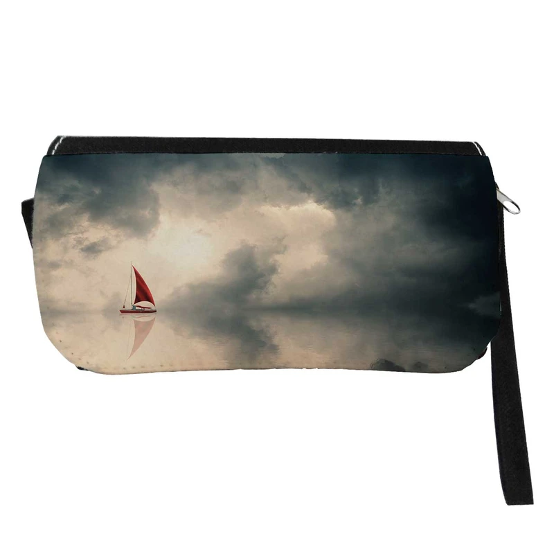  جامدادی طرح قایق و دریاچه کد wj514