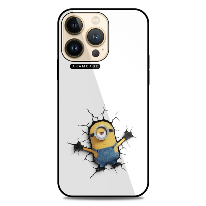 کاور آکام مدل AMC-WA13PRO-MINIONS12 مناسب برای گوشی موبایل اپل iPhone 13 Pro