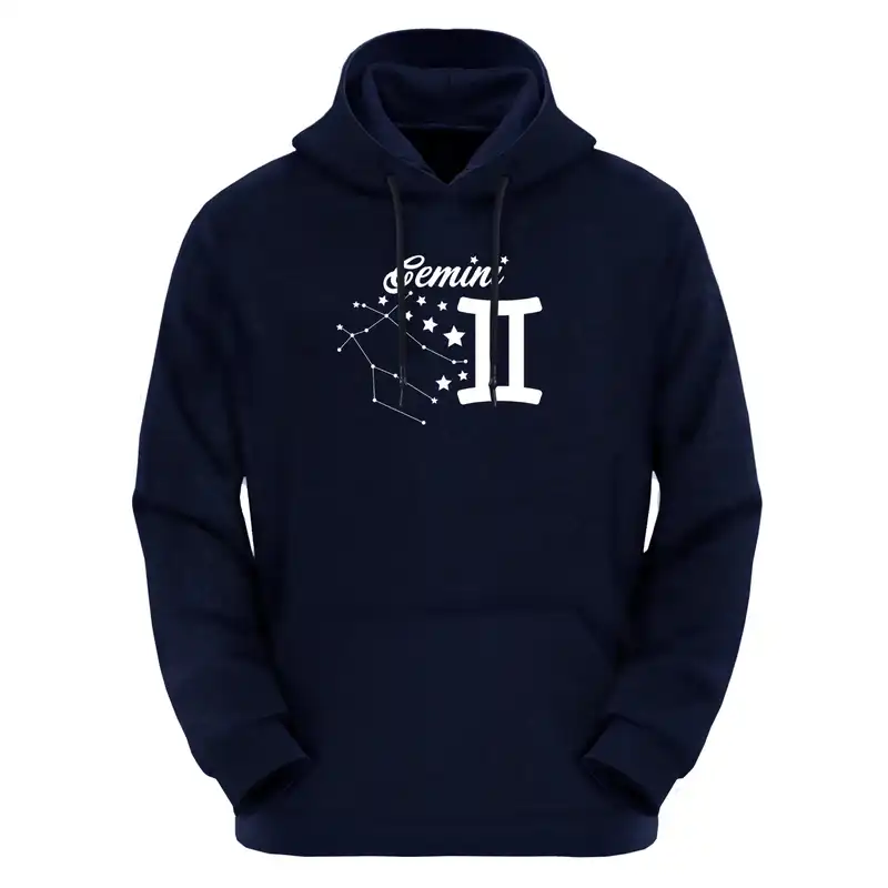 هودی زنانه مدل ماه خرداد کد D09 رنگ سرمه ای