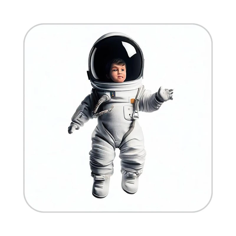 زیر لیوانی کاکتی طرح فضانورد مدل mp46482