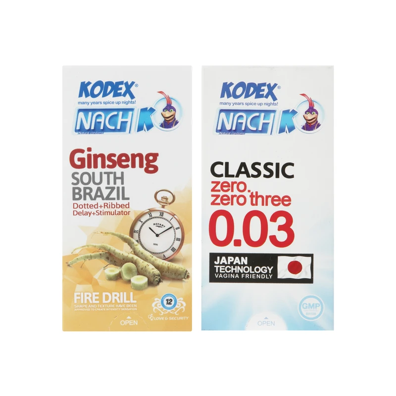 کاندوم کدکس مدل Matador بسته 12 عددی به همراه کاندوم  مدل Double Delay بسته 10 عددی