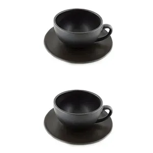 ست فنجان و نعلبکی 4 پارچه مدل Latte B22