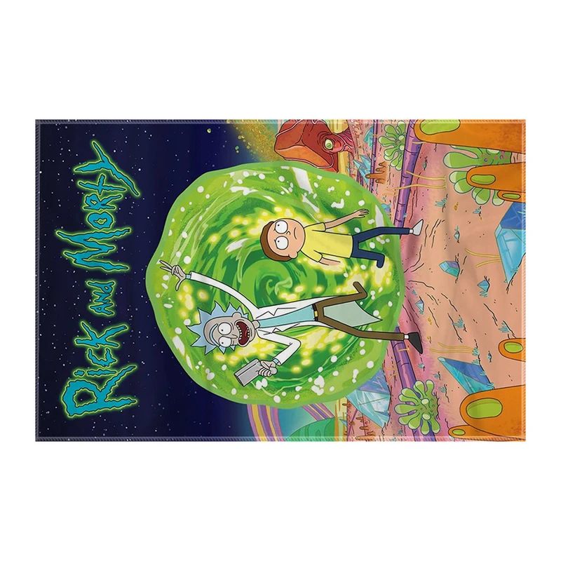 کاغذ کادو ترمه طراحان ایده مدل سریال ریک و مورتی، Rick and Morty کد strm1040