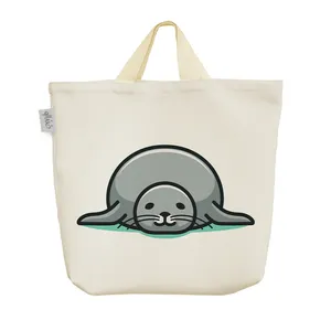 ساک خرید خندالو مدل شیر دریایی کد 2818