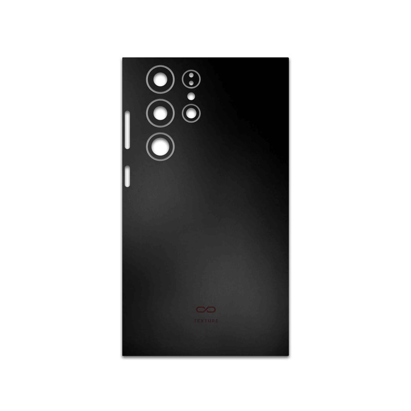 برچسب پوششی ماهوت مدل Matte-Black مناسب برای گوشی موبایل سامسونگ Galaxy S23 Ultra
